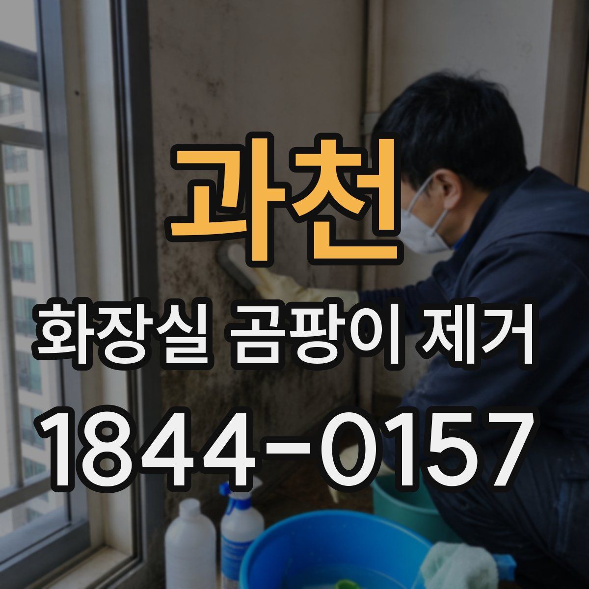 과천 화장실 곰팡이 제거