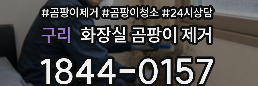 구리 화장실 곰팡이 제거