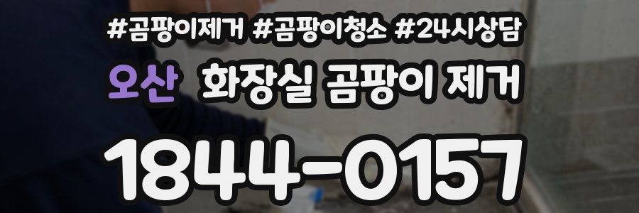 오산 화장실 곰팡이 제거