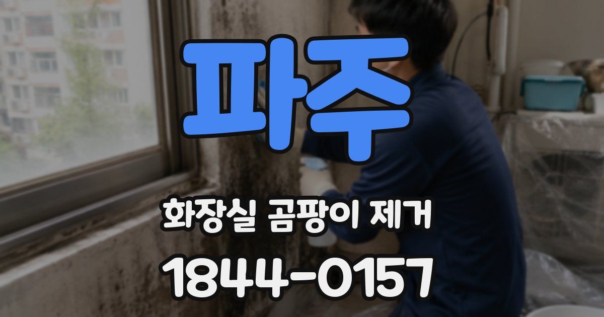 파주 화장실 곰팡이 제거