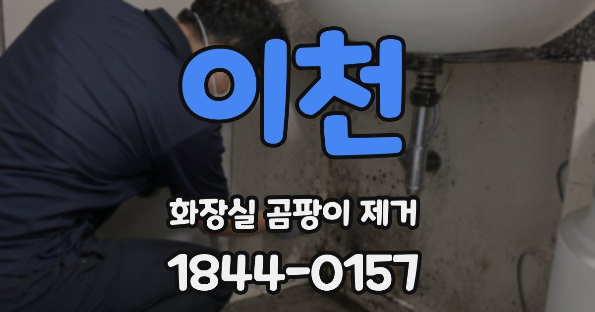 이천 화장실 곰팡이 제거