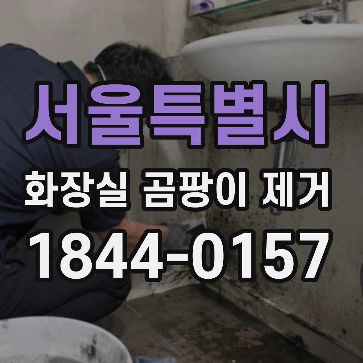 서울특별시 화장실 곰팡이 제거 청소 후 잔여물이 남지 않게 확인하는 방법