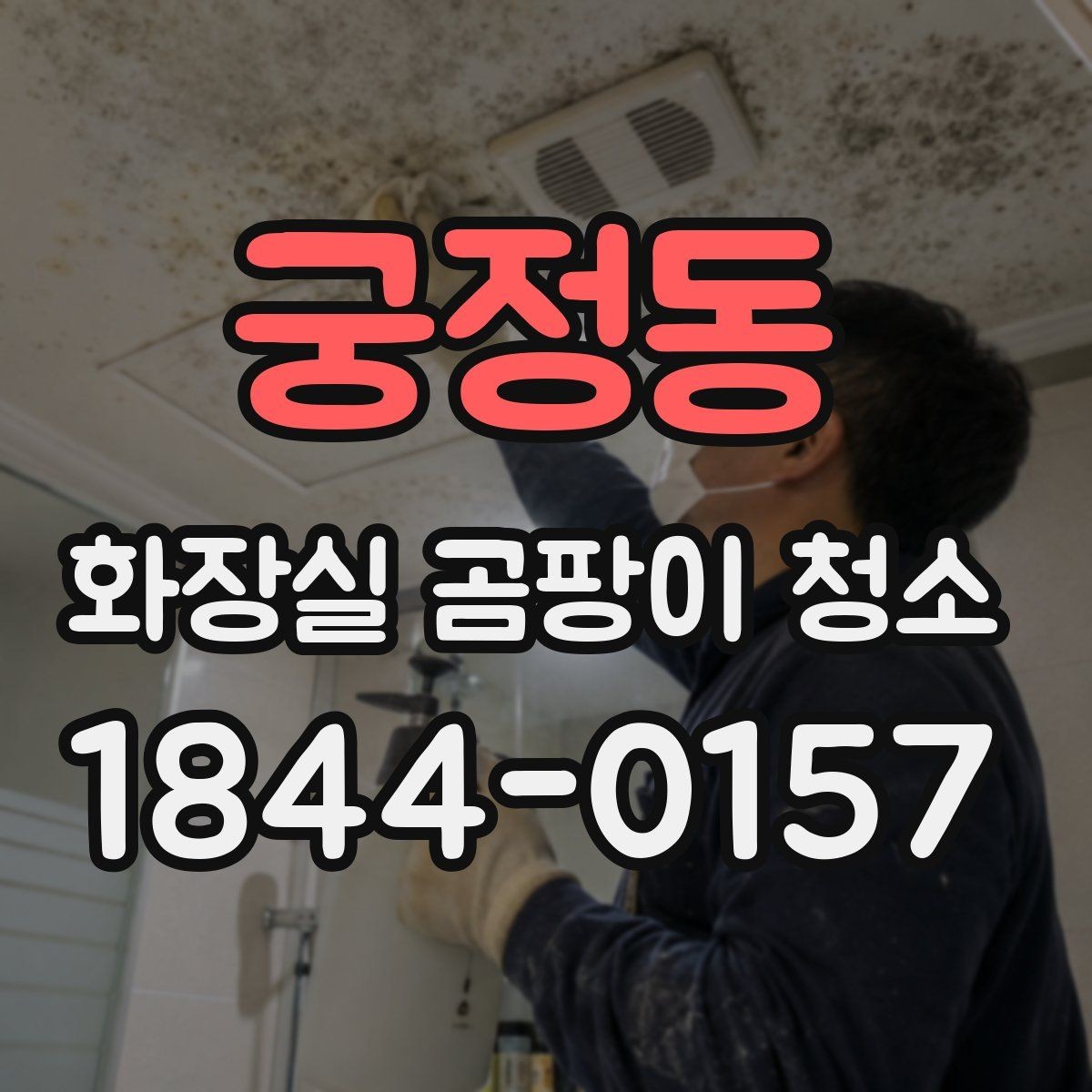 궁정동 화장실 곰팡이 청소 환기창이 작은 공간에서 먼저 확인할 부분