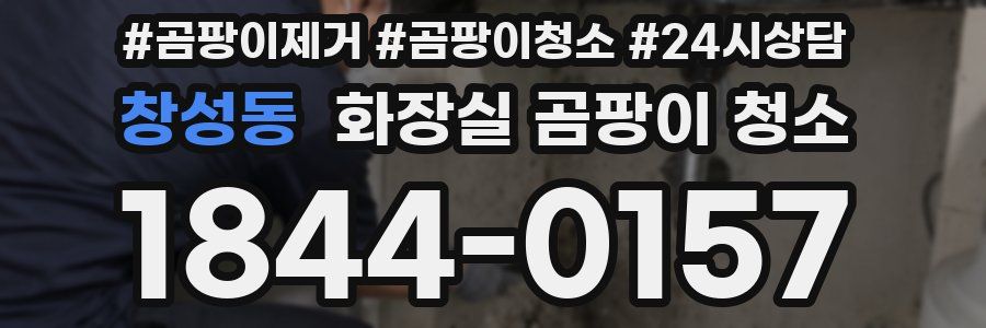 창성동 화장실 곰팡이 청소