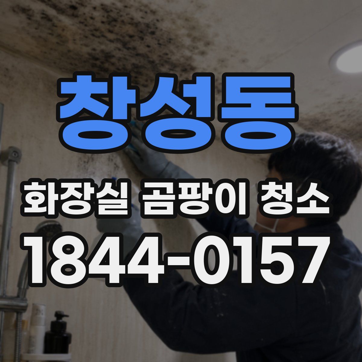 창성동 화장실 곰팡이 청소