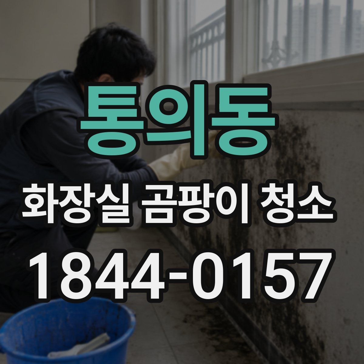 통의동 화장실 곰팡이 청소