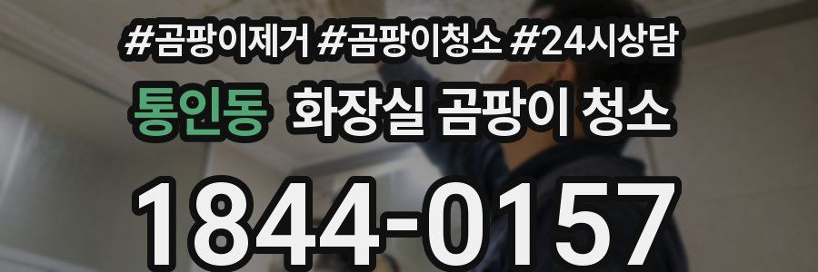 통인동 화장실 곰팡이 청소