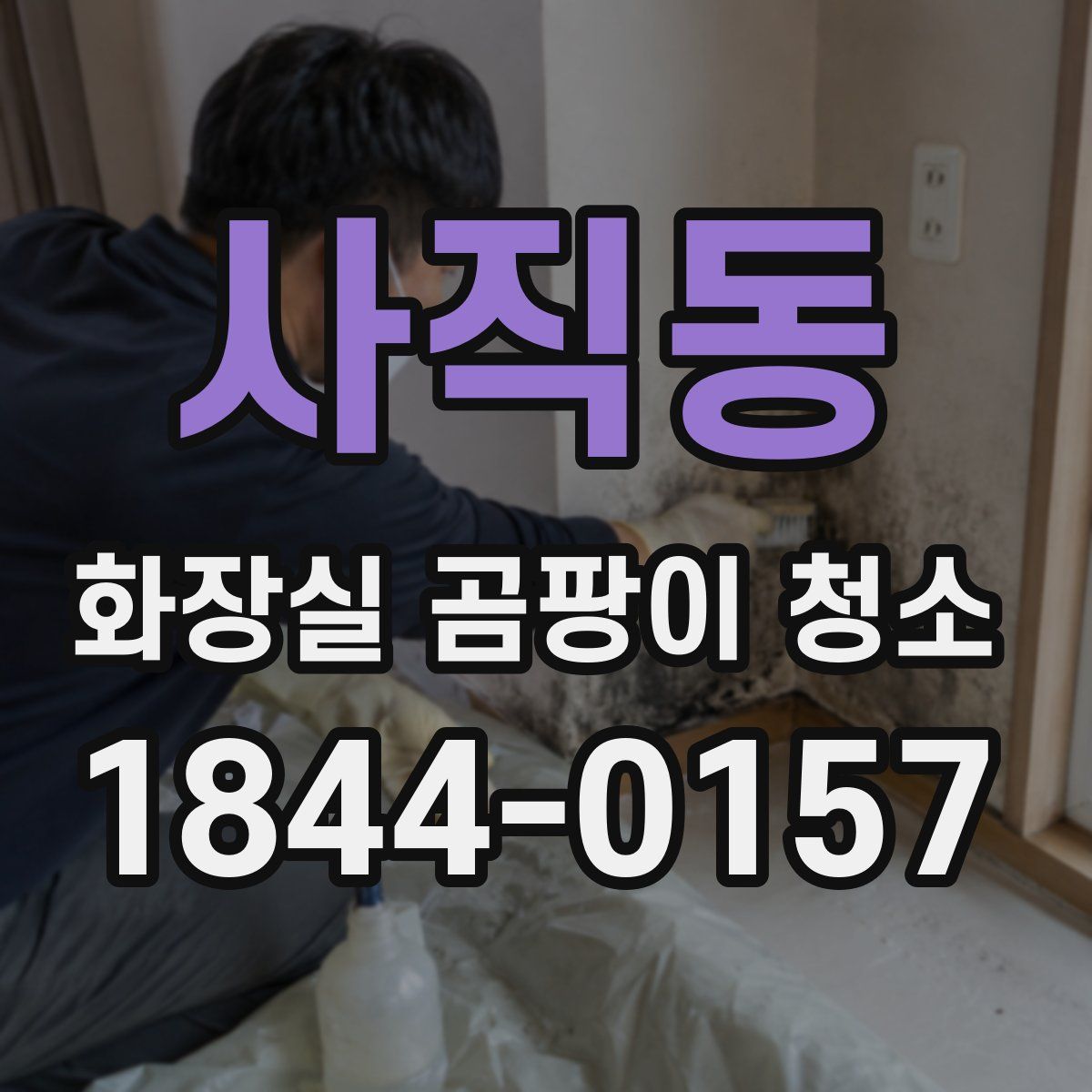 사직동 화장실 곰팡이 청소