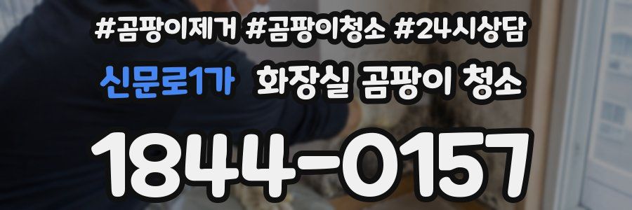 신문로1가 화장실 곰팡이 청소