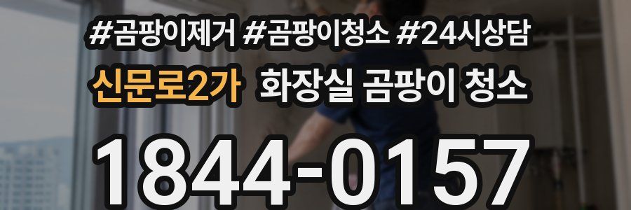 신문로2가 화장실 곰팡이 청소