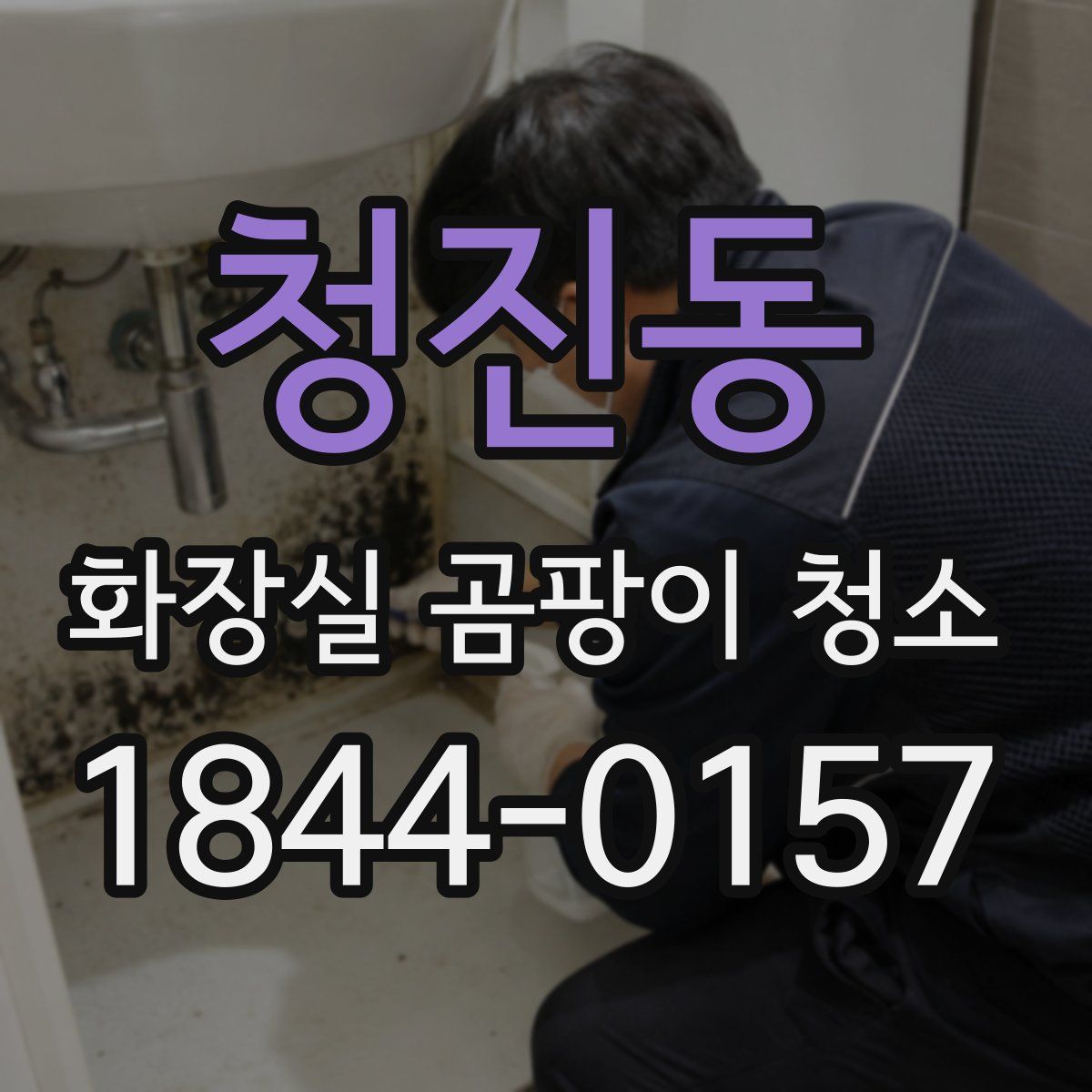청진동 화장실 곰팡이 청소