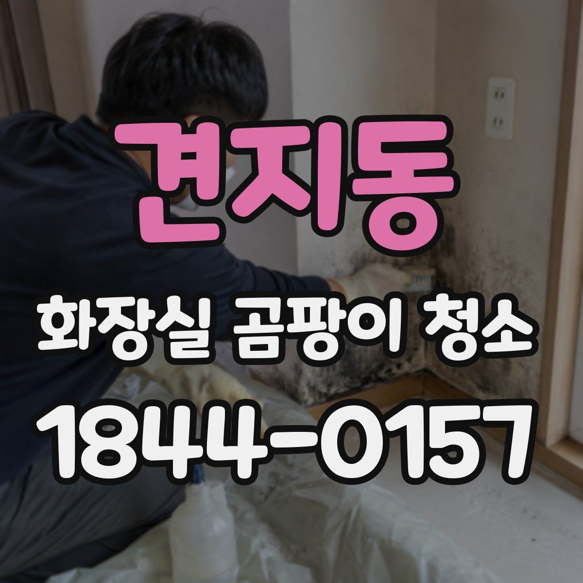 견지동 화장실 곰팡이 청소