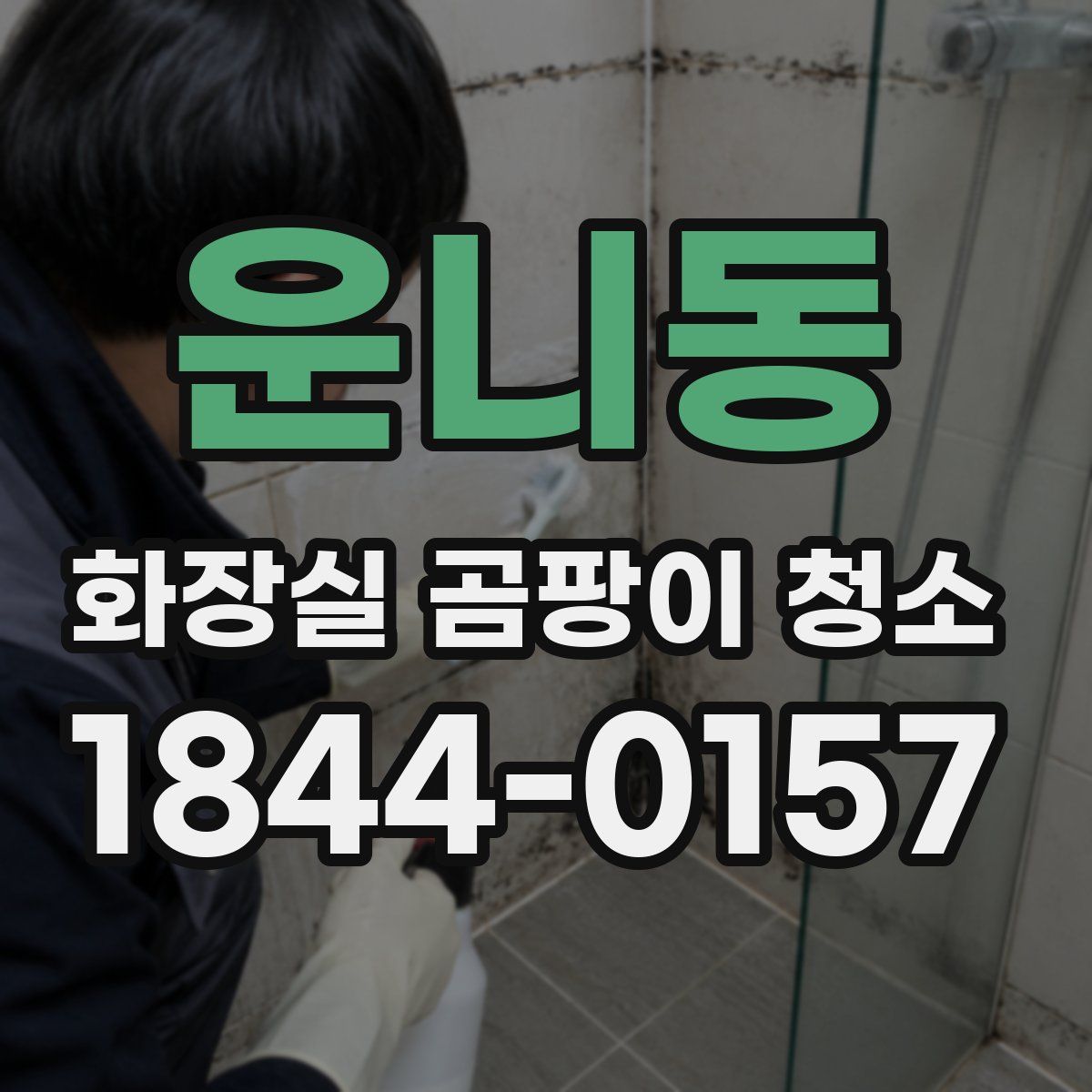 운니동 화장실 곰팡이 청소