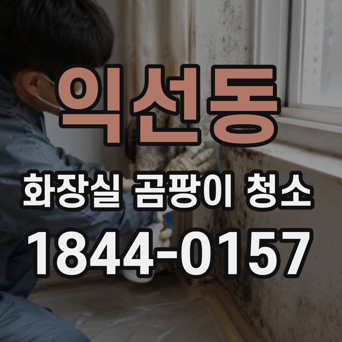 익선동 화장실 곰팡이 청소
