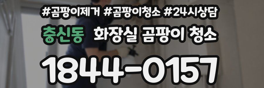 충신동 화장실 곰팡이 청소