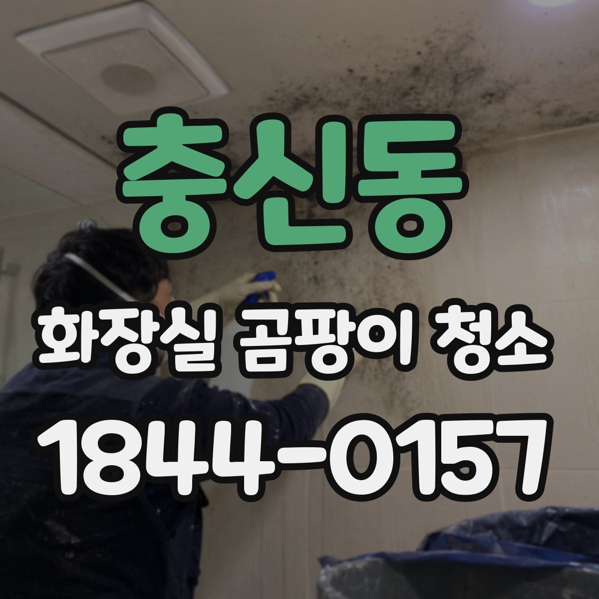 충신동 화장실 곰팡이 청소