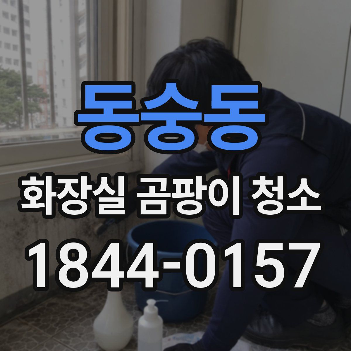 동숭동 화장실 곰팡이 청소