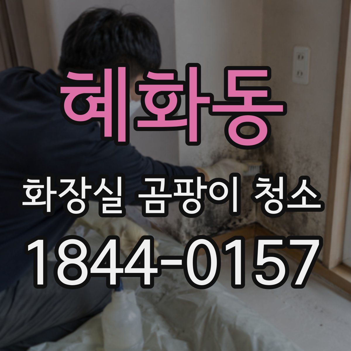 혜화동 화장실 곰팡이 청소