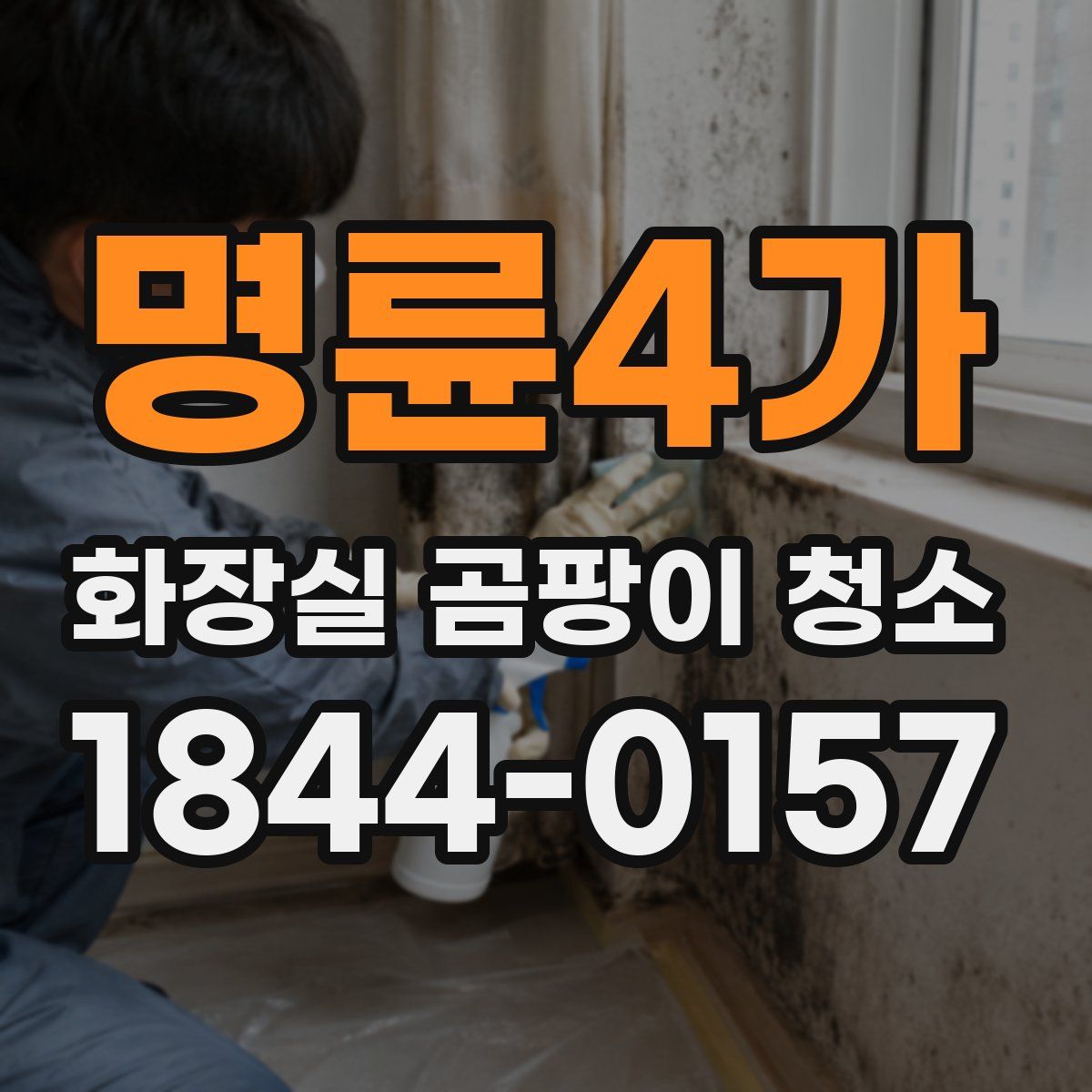 명륜4가 화장실 곰팡이 청소