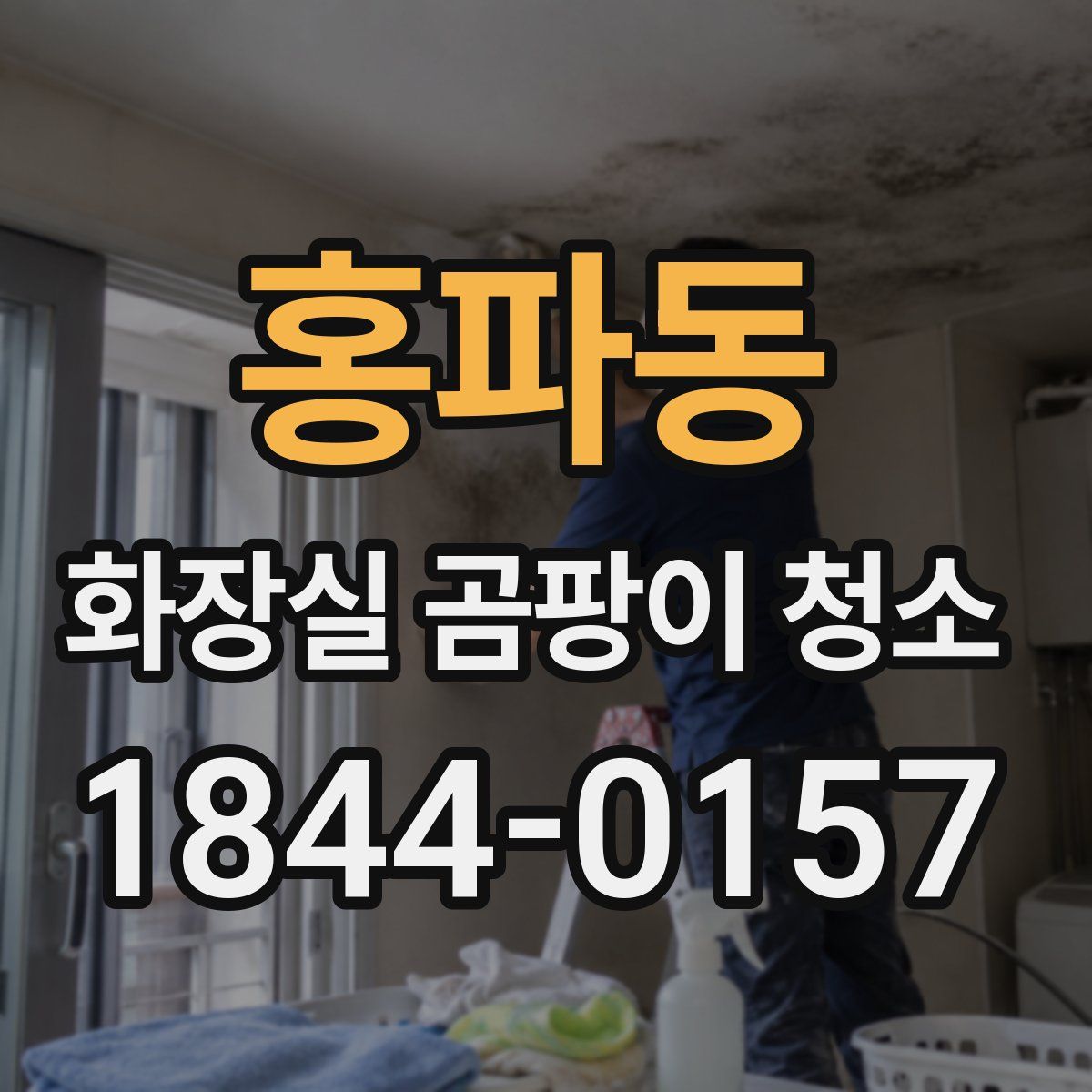 홍파동 화장실 곰팡이 청소