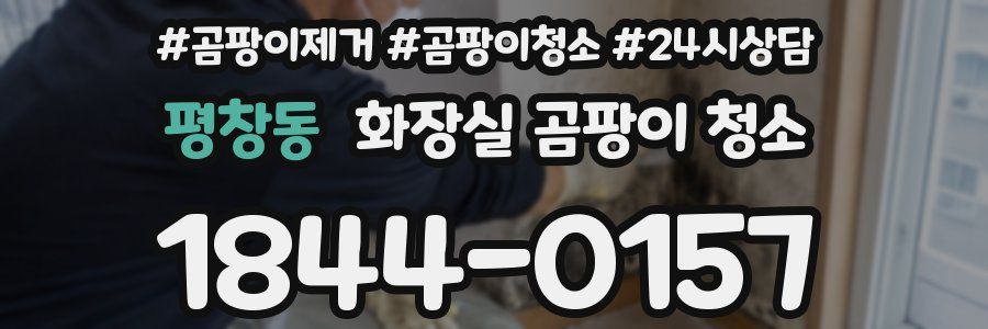 평창동 화장실 곰팡이 청소