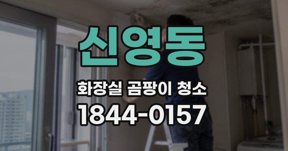 신영동 화장실 곰팡이 청소
