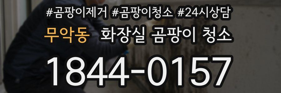 무악동 화장실 곰팡이 청소
