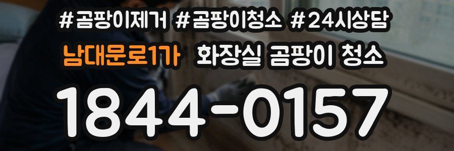 남대문로1가 화장실 곰팡이 청소