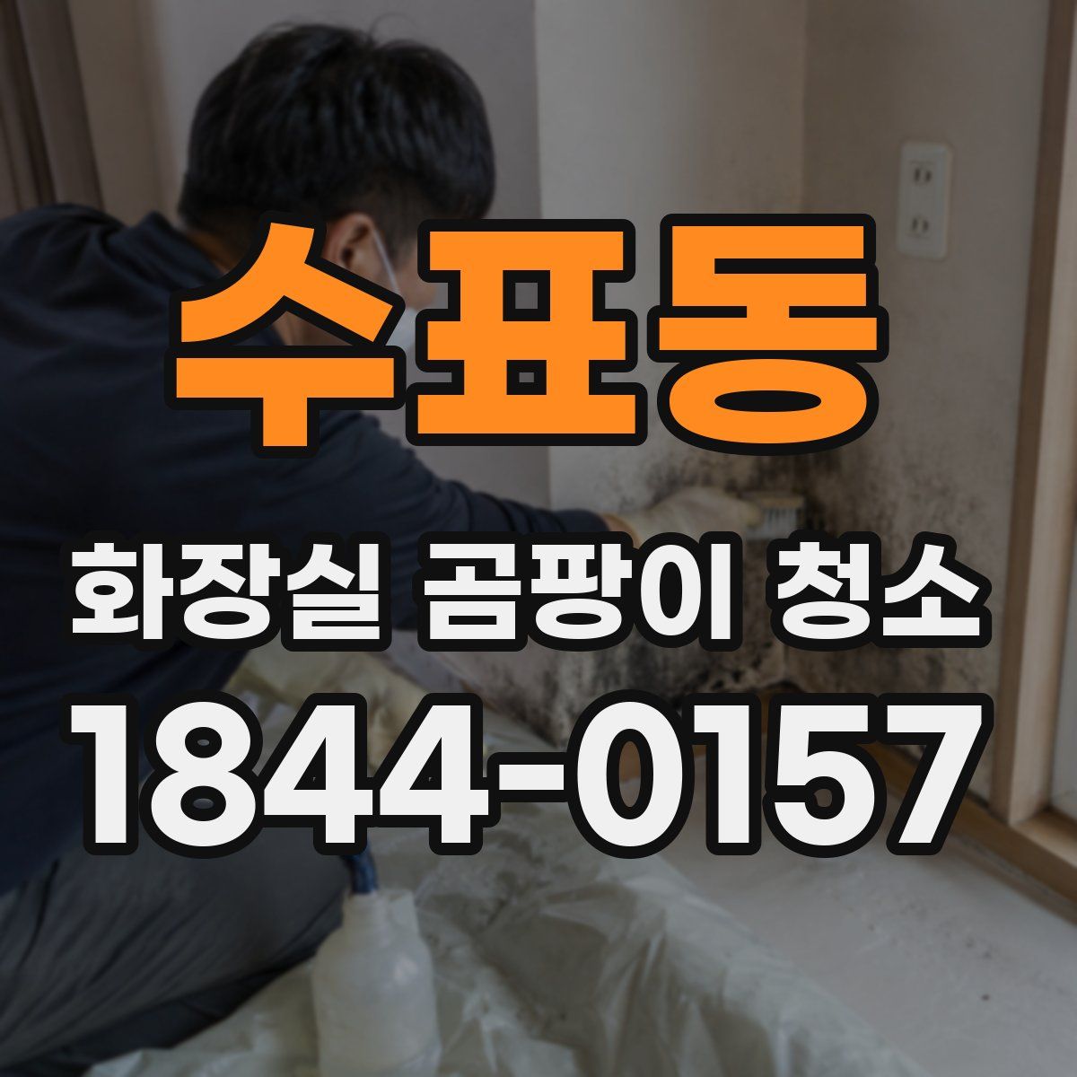 수표동 화장실 곰팡이 청소