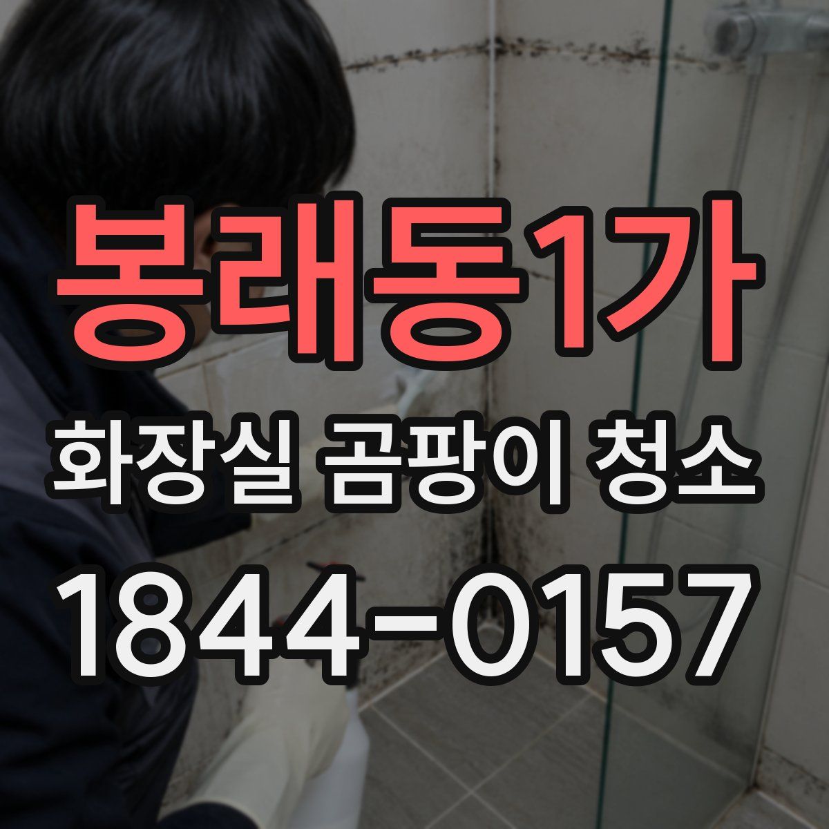 봉래동1가 화장실 곰팡이 청소