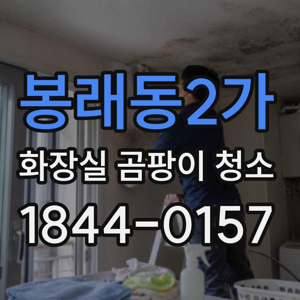 봉래동2가 화장실 곰팡이 청소