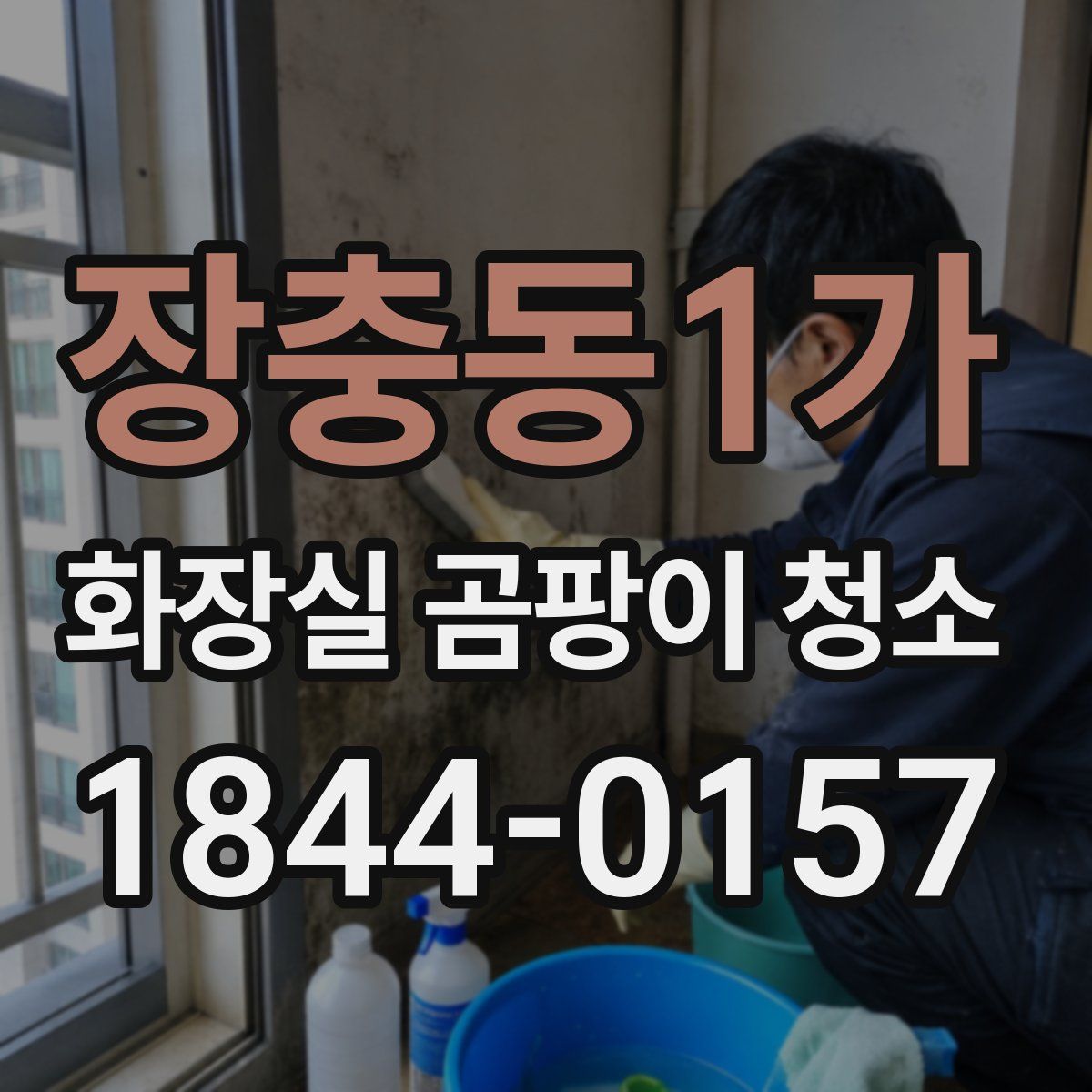장충동1가 화장실 곰팡이 청소