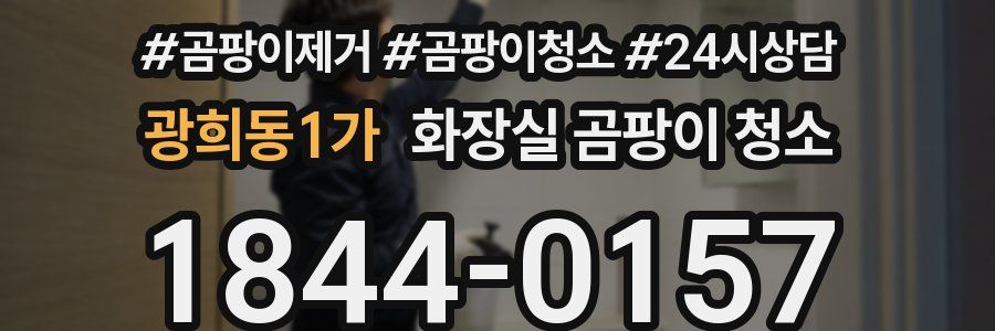광희동1가 화장실 곰팡이 청소
