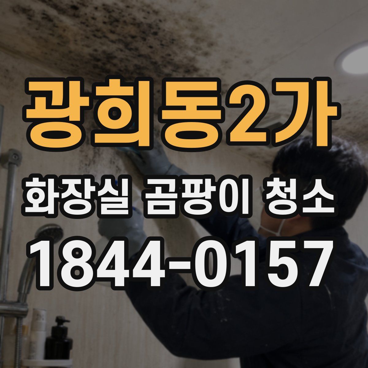 광희동2가 화장실 곰팡이 청소