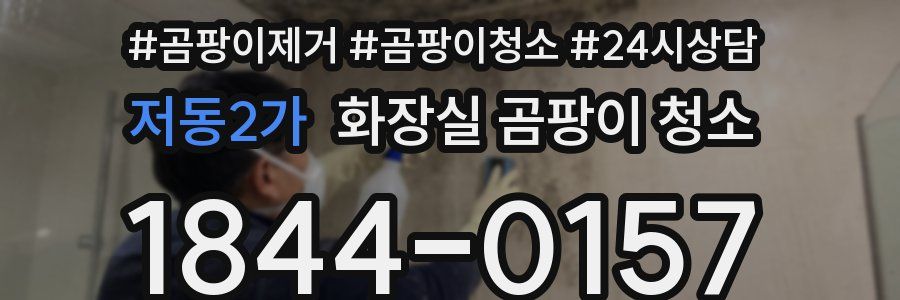 저동2가 화장실 곰팡이 청소