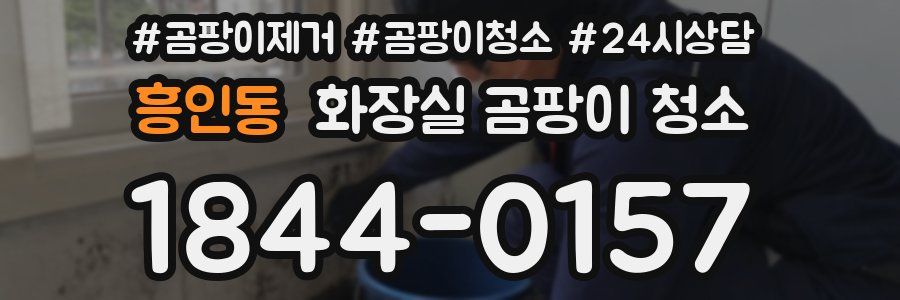 흥인동 화장실 곰팡이 청소