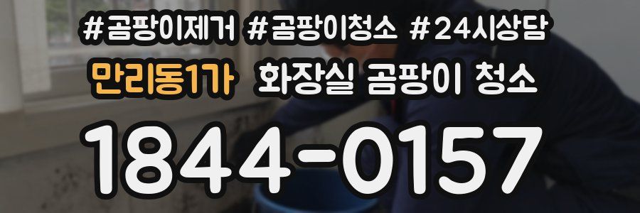 만리동1가 화장실 곰팡이 청소