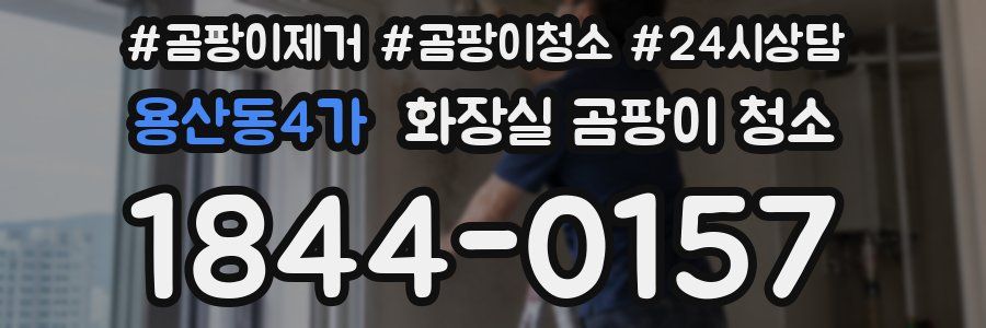 용산동4가 화장실 곰팡이 청소