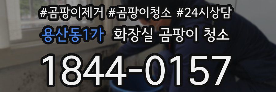 용산동1가 화장실 곰팡이 청소