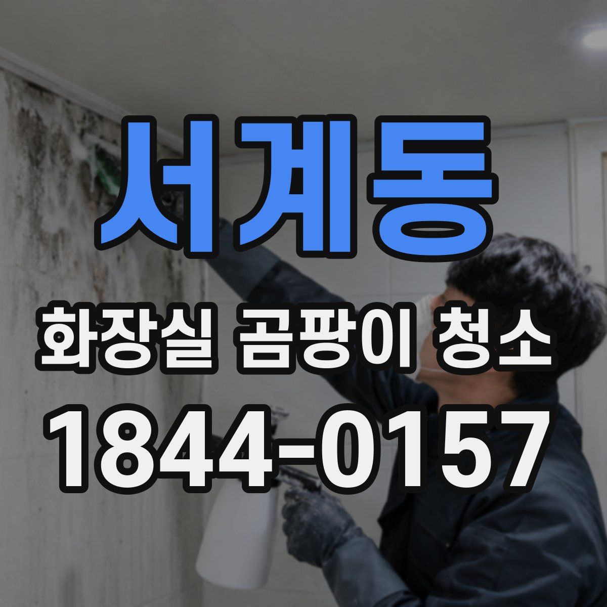 서계동 화장실 곰팡이 청소