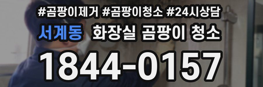 서계동 화장실 곰팡이 청소