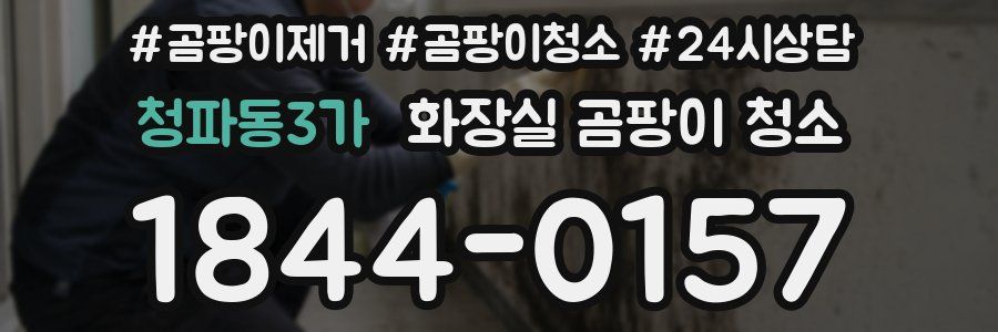 청파동3가 화장실 곰팡이 청소