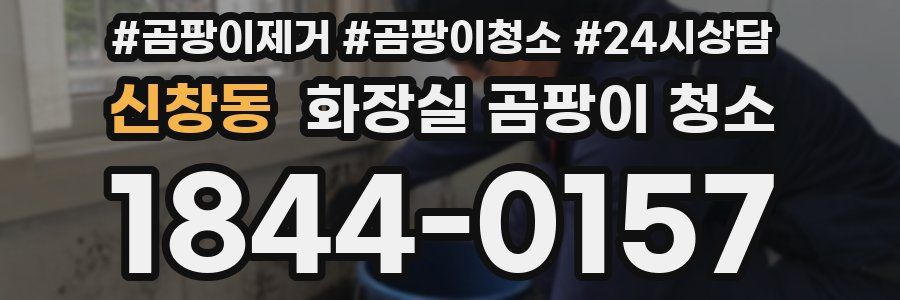 신창동 화장실 곰팡이 청소