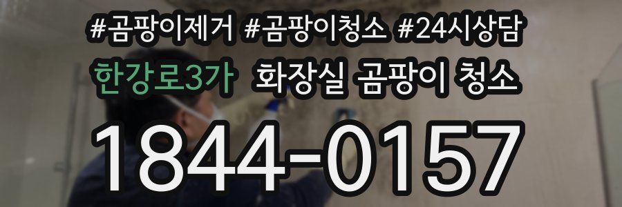 한강로3가 화장실 곰팡이 청소