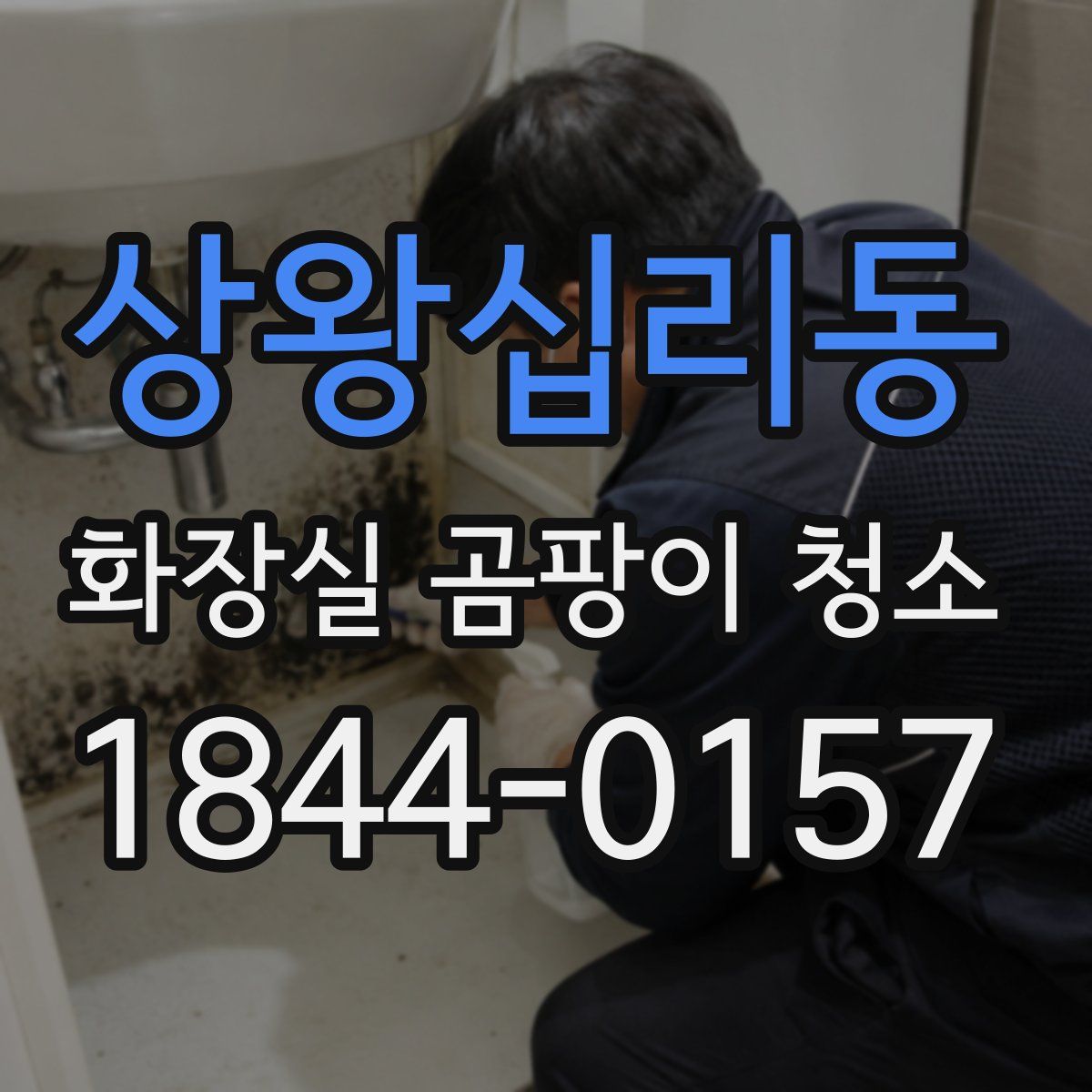 상왕십리동 화장실 곰팡이 청소