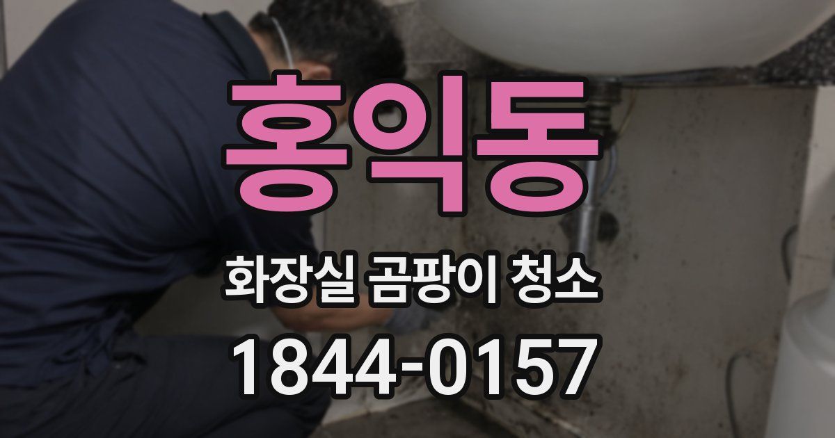 홍익동 화장실 곰팡이 청소