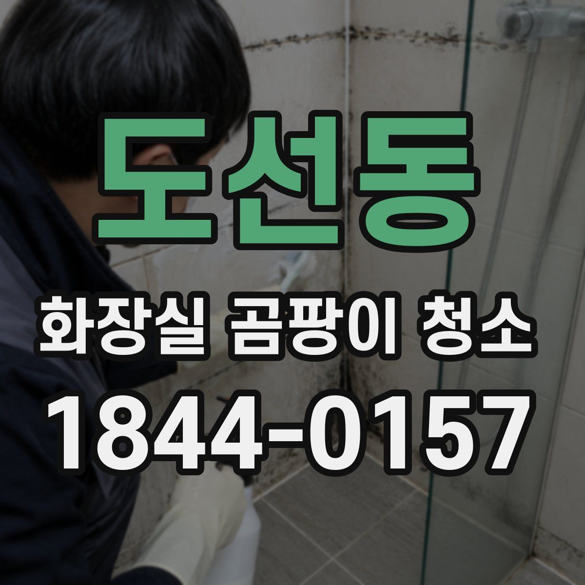 도선동 화장실 곰팡이 청소