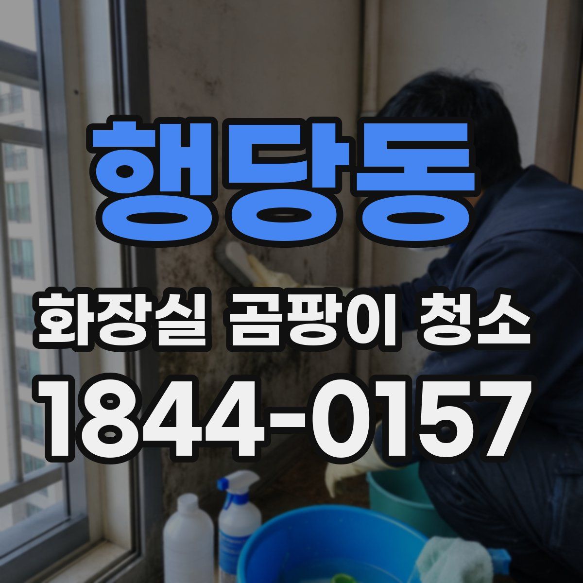 행당동 화장실 곰팡이 청소