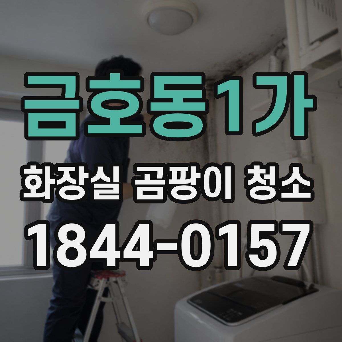 금호동1가 화장실 곰팡이 청소