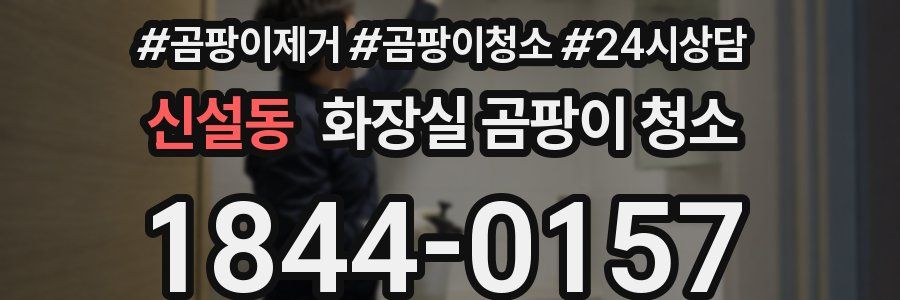 신설동 화장실 곰팡이 청소